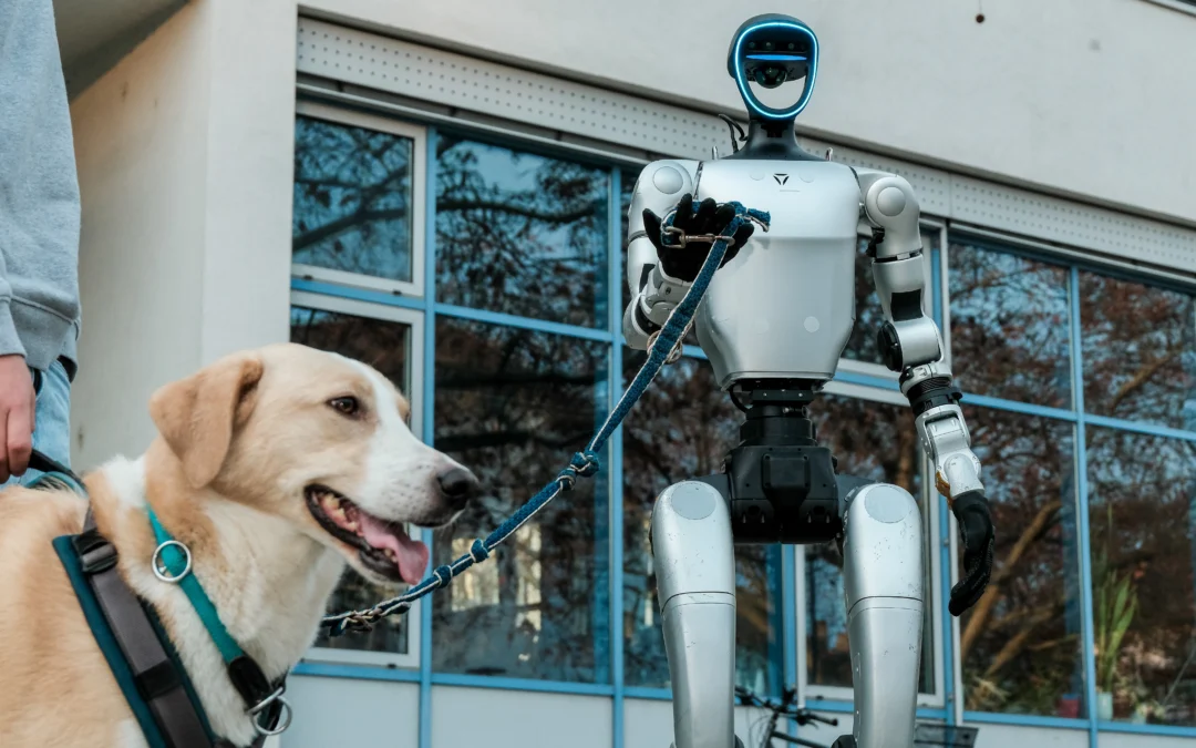"Florence" wurde an der TH Mannheim entwickelt. Der humanoide Roboter soll vor allem in der Pflege zum Einsatz kommen.