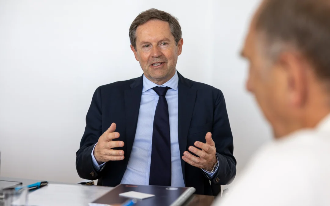 Jürgen Otto im Gespräch mit econo.