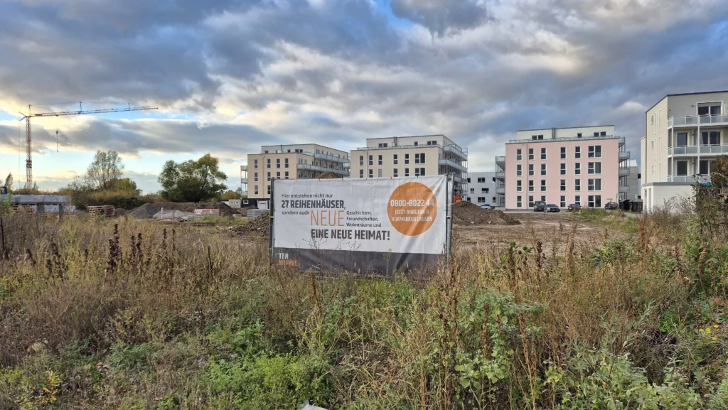 Der Zuzug von Menschen und Unternehmen an die Bergstraße ist weiterhin groß, entsprechend wächst auch die Nachfrage nach Wohnraum. Im Norden von Heppenheim sind in den vergangenen Jahren deshalb Hunderte neue Wohnungen enstanden - und die Bauprojekte gehen in der ganzen Region munter weiter. Bild: Benjamin Jungbluth