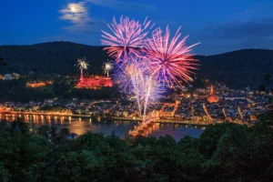 Immer wieder ein Erlebnis: die Schlossbeleuchtungen in Heidelberg. Bild: Heidelberg Marketing/Udo Filsinger